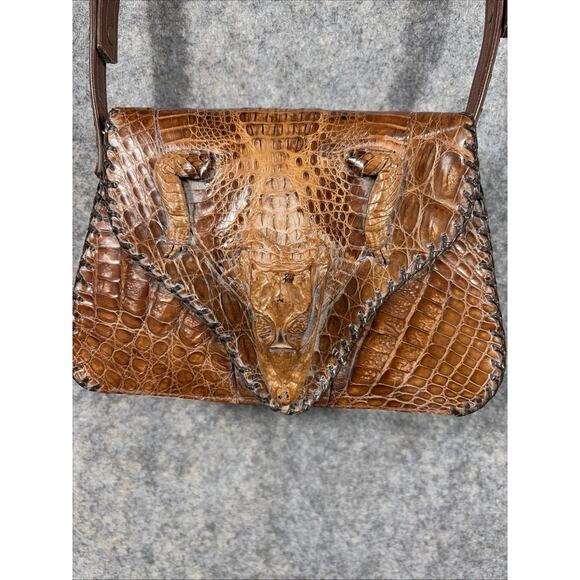 Vintage Cuba Florida Baby Alligator Full Body Taxidermy Handbag Purse - Picture 1 of 15